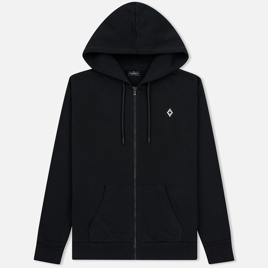 Мужская толстовка Marcelo Burlon Heart Wings Zipped Hoodie Black/White