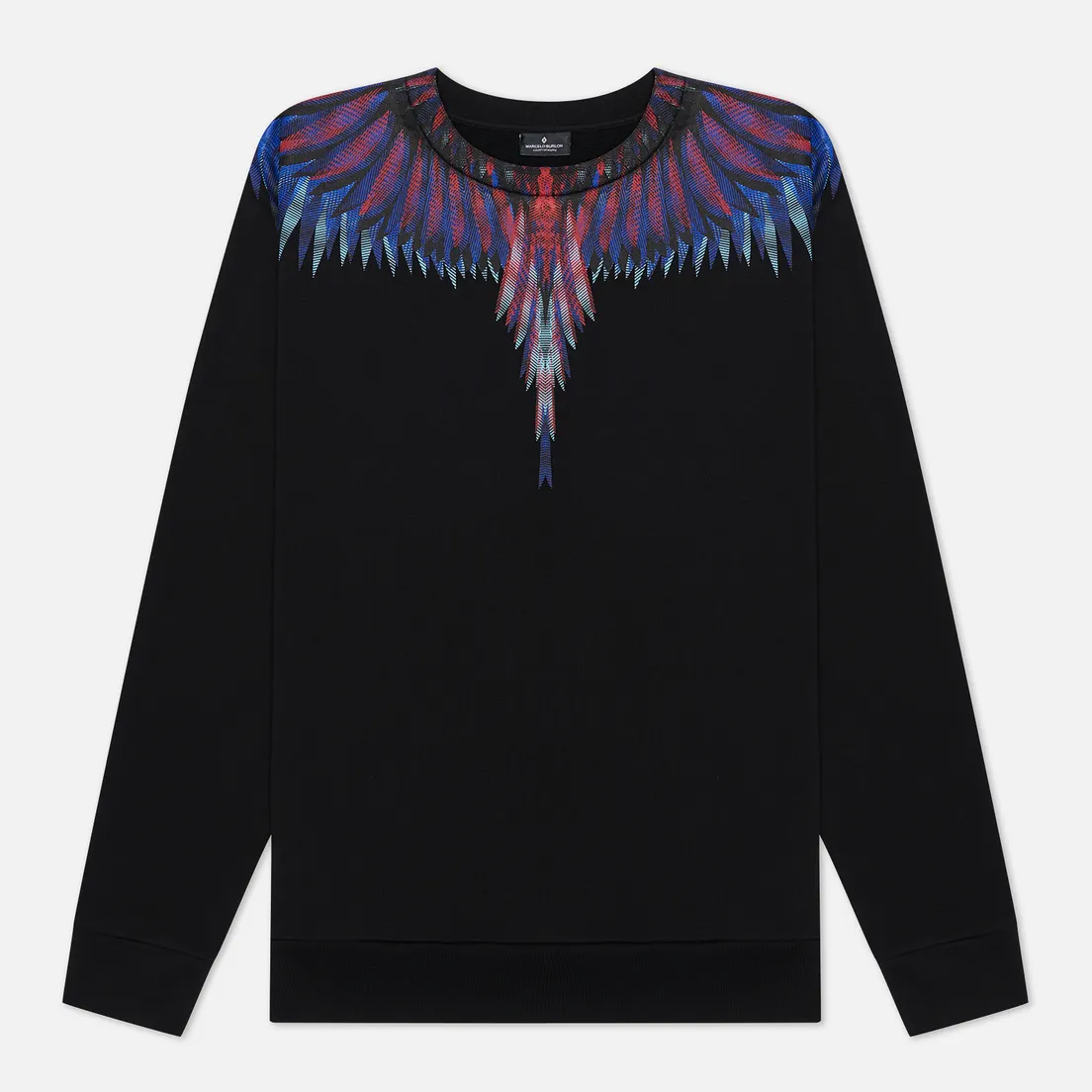 Marcelo Burlon Мужская толстовка Sharp Wings Regular Crewneck