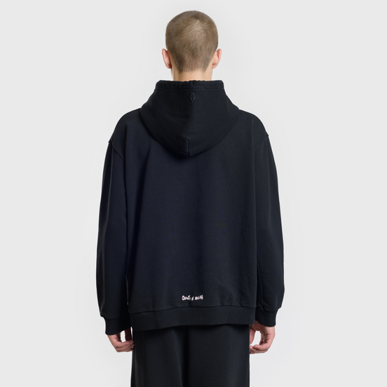 Мужская толстовка Marcelo Burlon Shock Over Hoodie Black/Multicolor