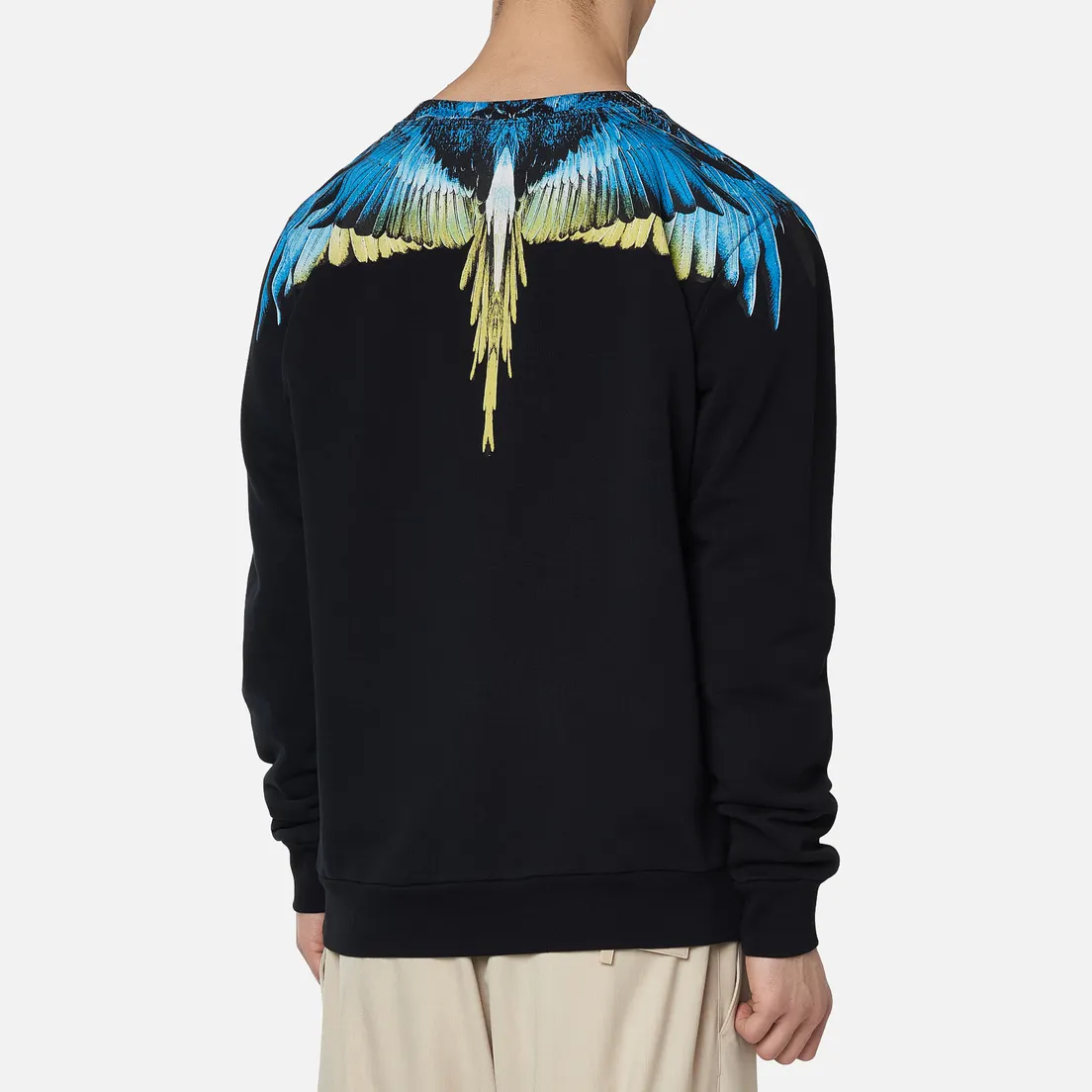 Marcelo Burlon Мужская толстовка Wings Regular Crewneck
