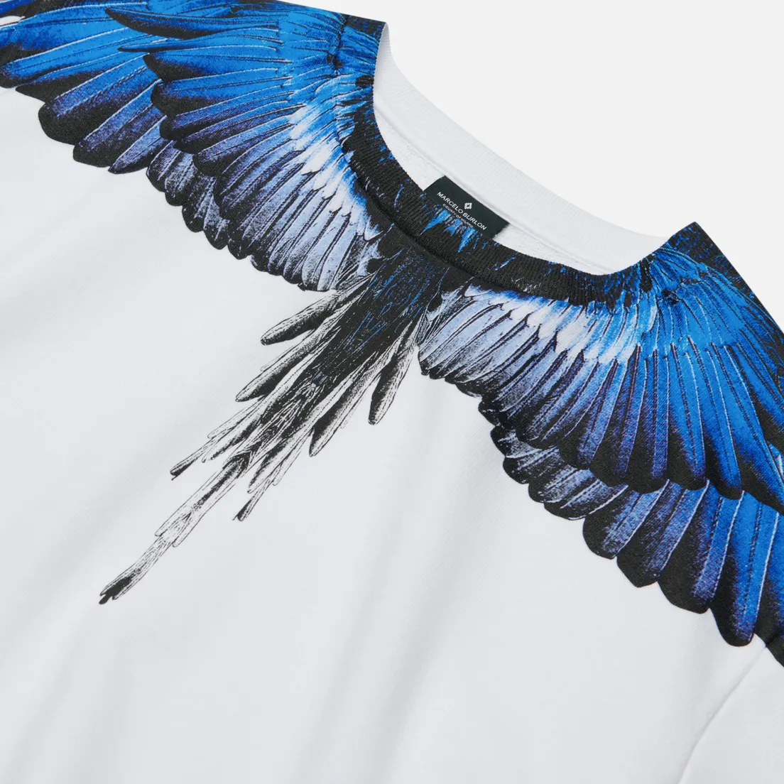 Marcelo Burlon Мужская толстовка Wings Regular Crewneck