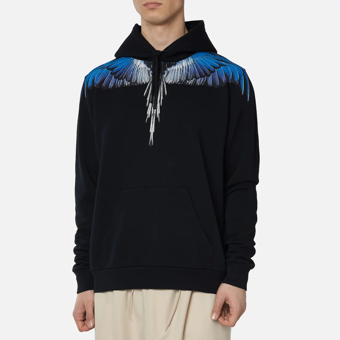 Marcelo Burlon Мужская толстовка Wings Regular Hoodie