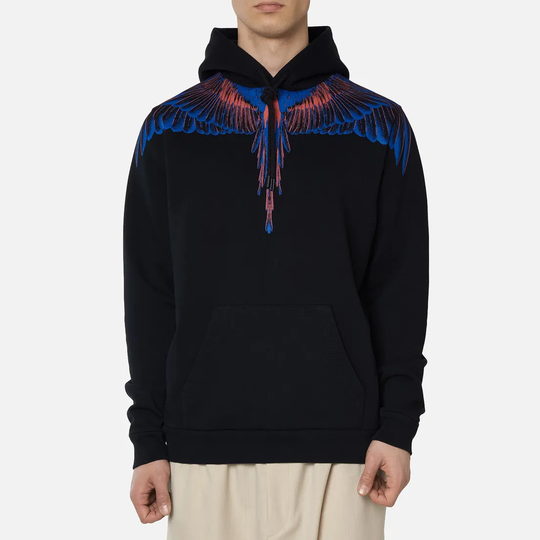 Marcelo Burlon Мужская толстовка Wings Regular Hoodie