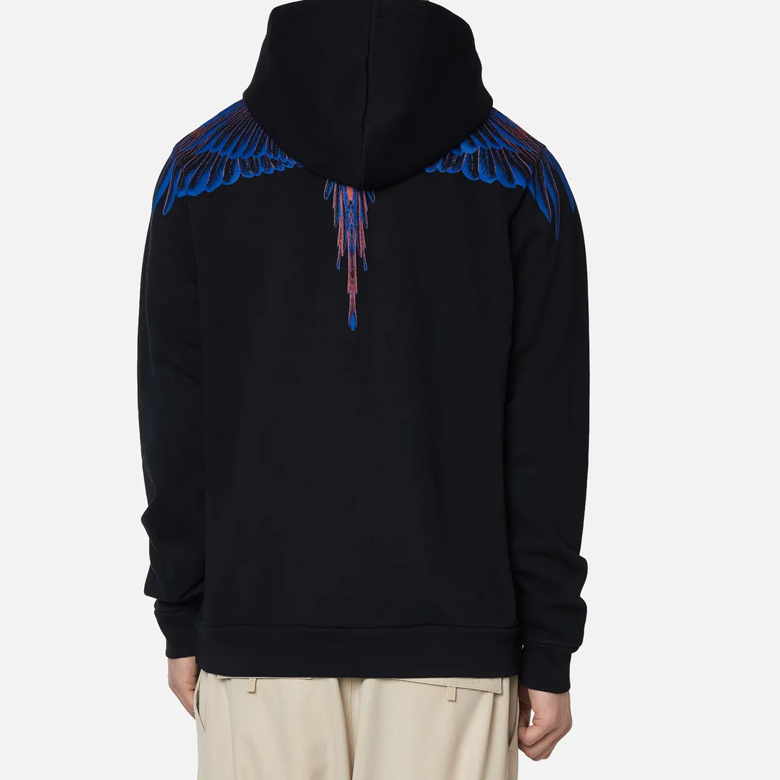 Marcelo Burlon Мужская толстовка Wings Regular Hoodie