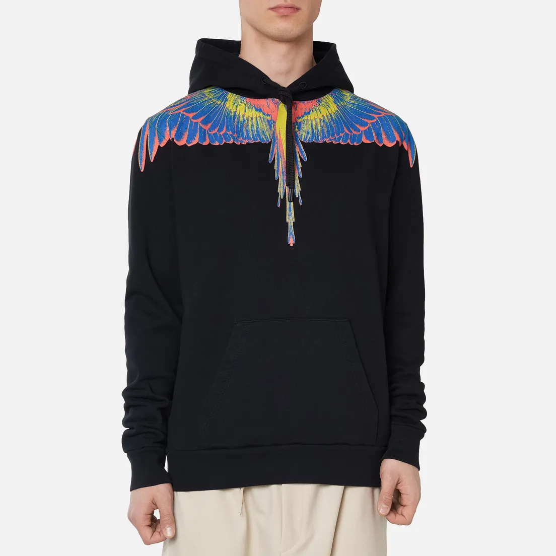 Marcelo Burlon Мужская толстовка Wings Regular Hoodie
