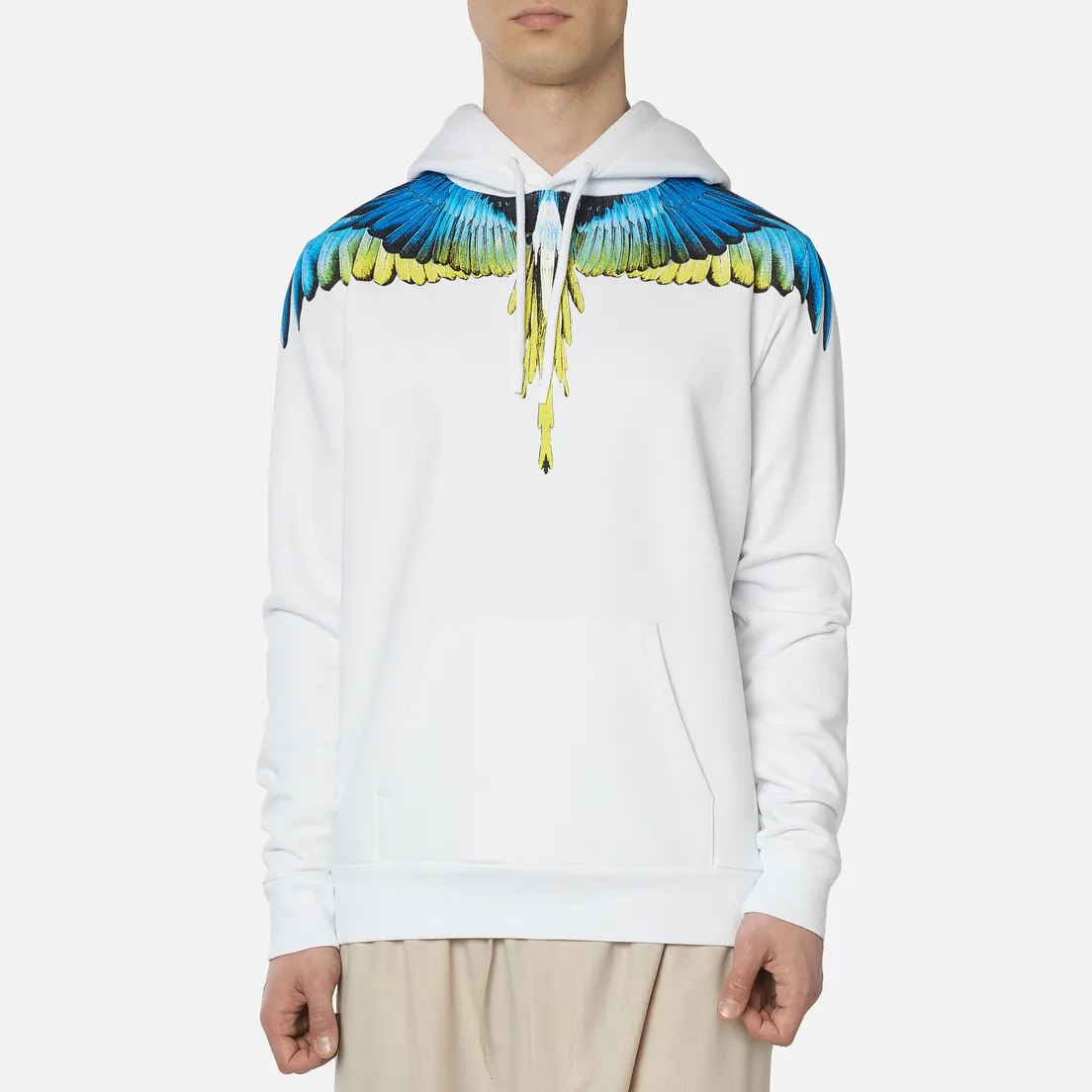 Marcelo Burlon Мужская толстовка Wings Regular Hoodie