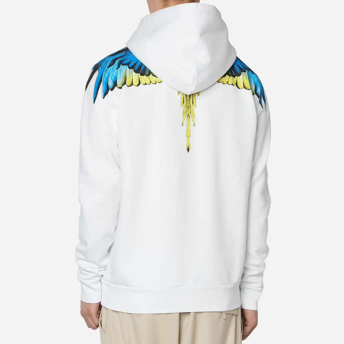 Marcelo Burlon Мужская толстовка Wings Regular Hoodie