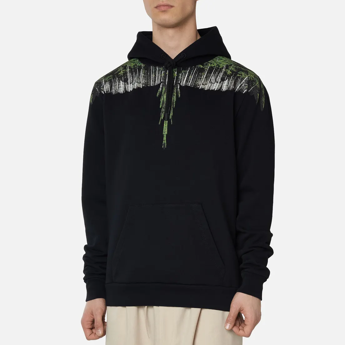 Marcelo Burlon Мужская толстовка Wood Wings Hoodie