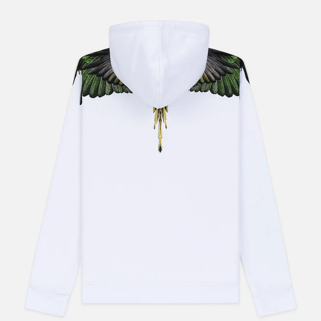 Marcelo Burlon Мужская толстовка Yellow Wings Hoodie