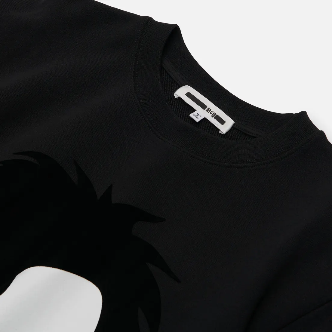 McQ Alexander McQueen Мужская толстовка Big Crew Neck Chester Monster
