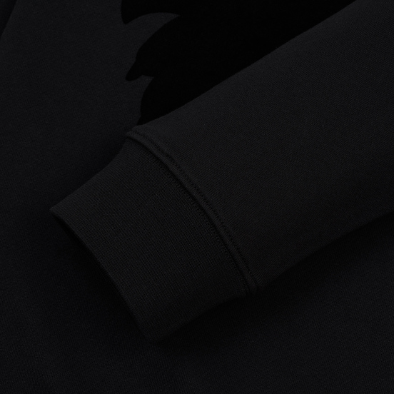 Мужская толстовка McQ Alexander McQueen Big Crew Neck Chester Monster Darkest Black