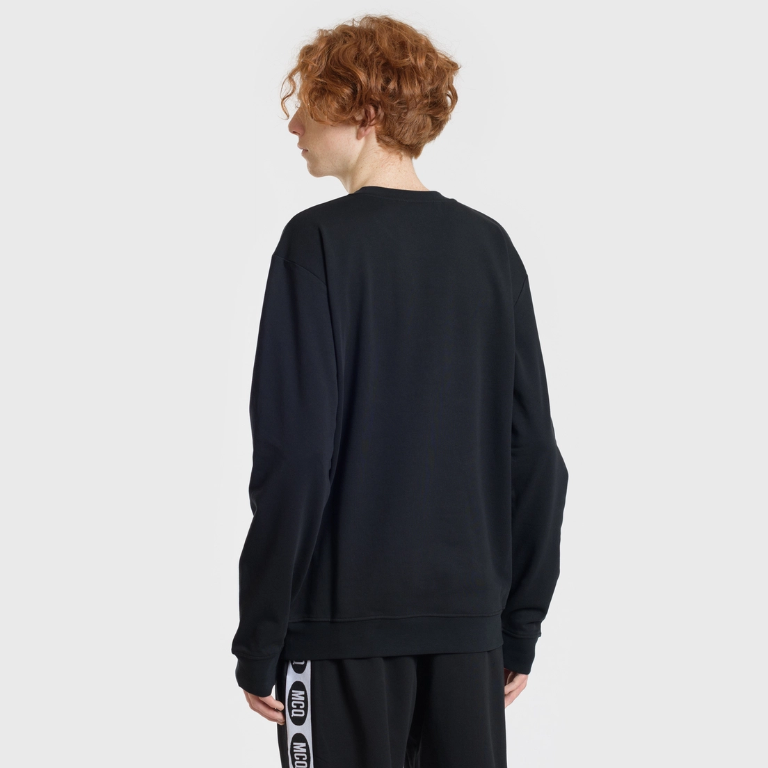 McQ Alexander McQueen Мужская толстовка Big Crew Neck Surf O Rama
