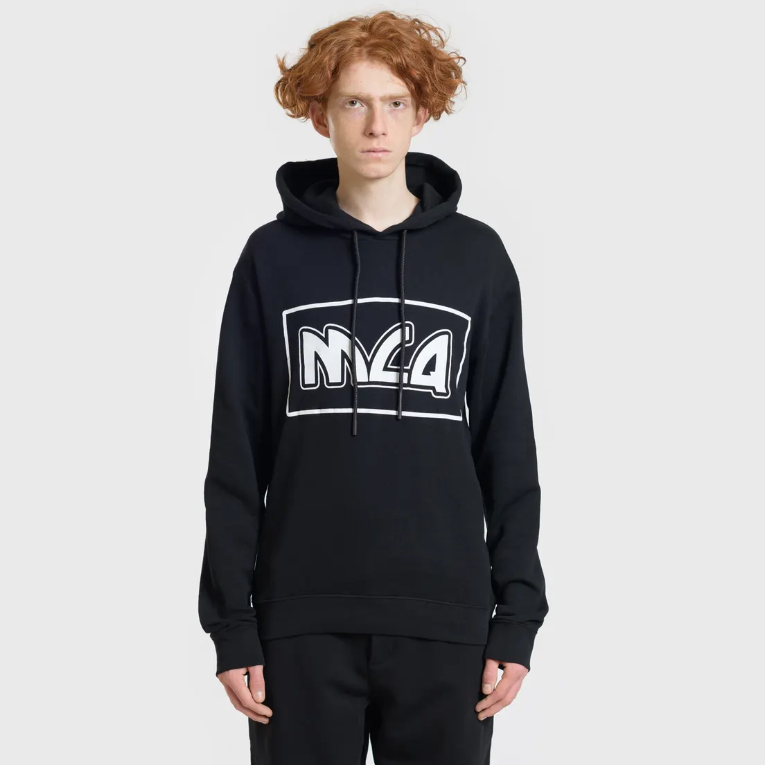 McQ Alexander McQueen Мужская толстовка Big Hoodie MCQ Block
