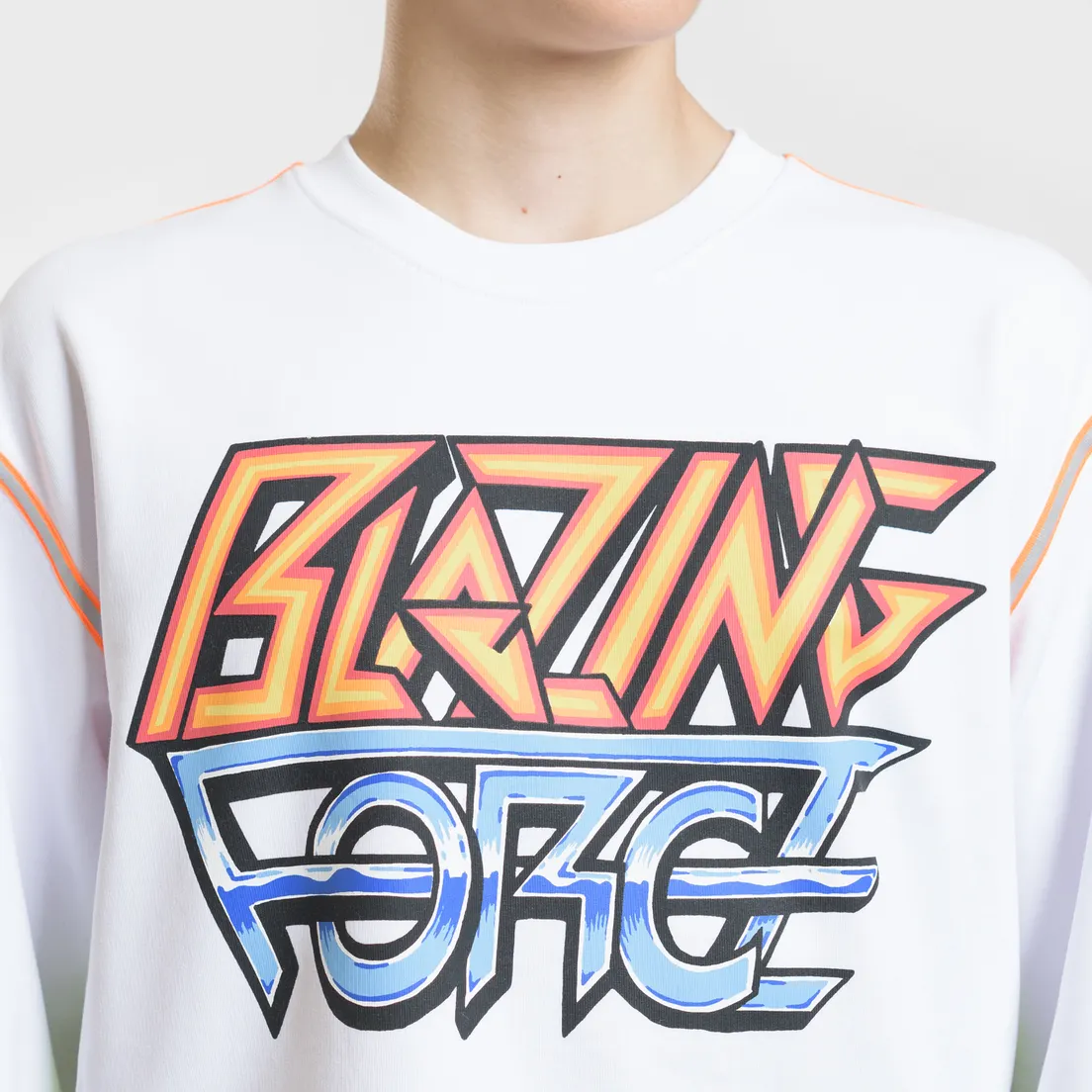 McQ Alexander McQueen Мужская толстовка Blazing Force Oversized