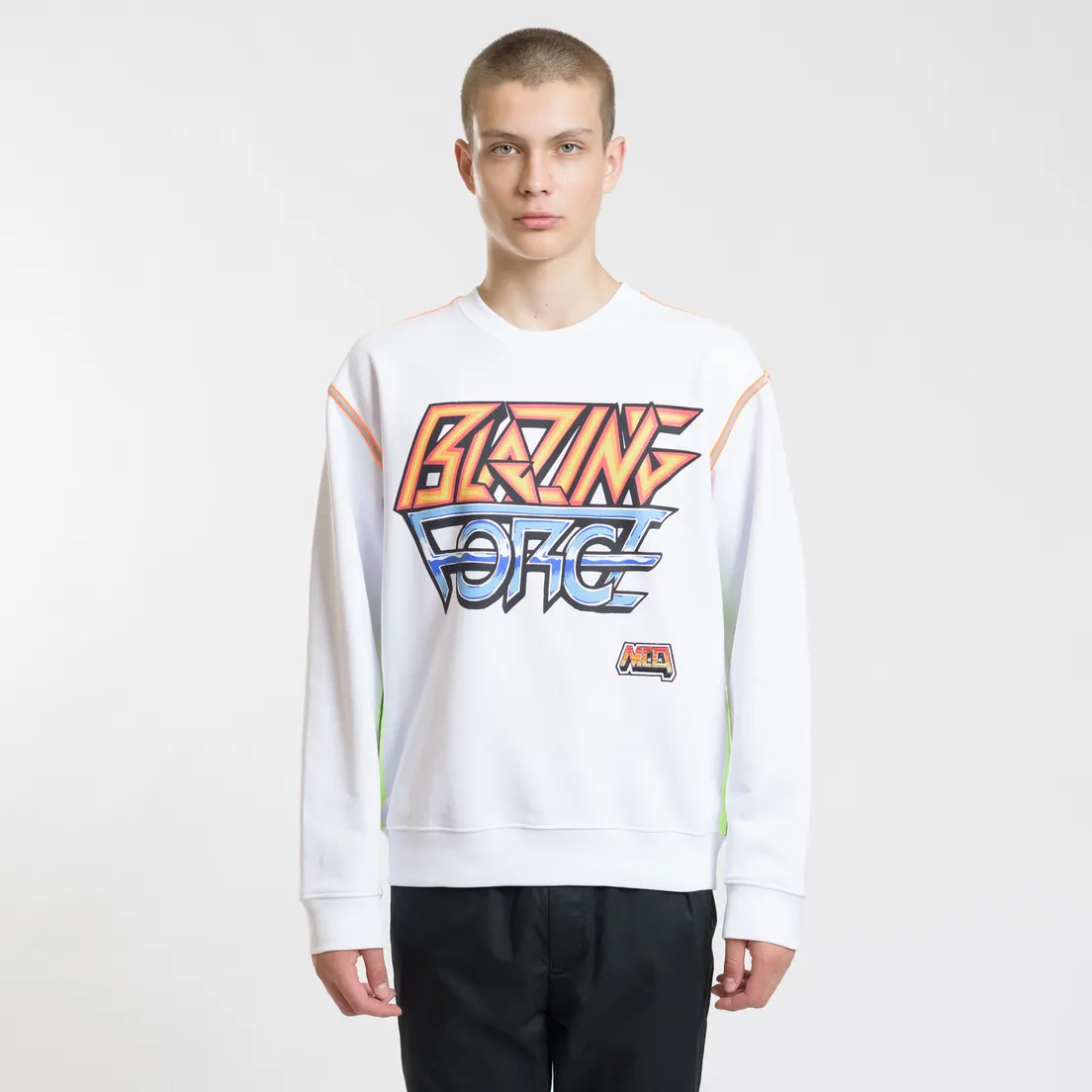 McQ Alexander McQueen Мужская толстовка Blazing Force Oversized