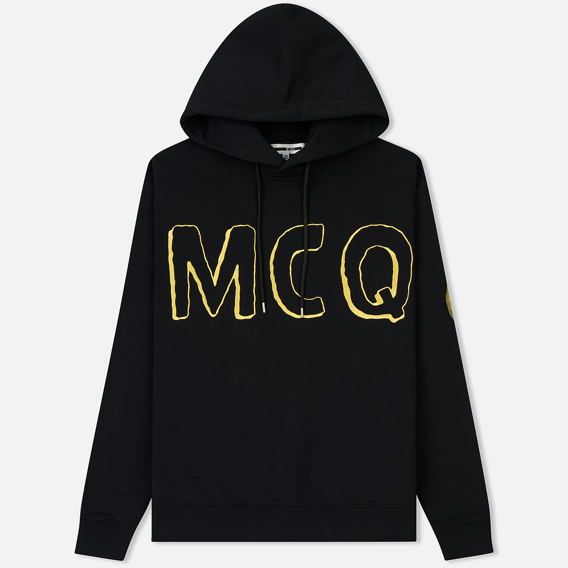 McQ Alexander McQueen Мужская толстовка Clean Hoodie 01 MCQ Font