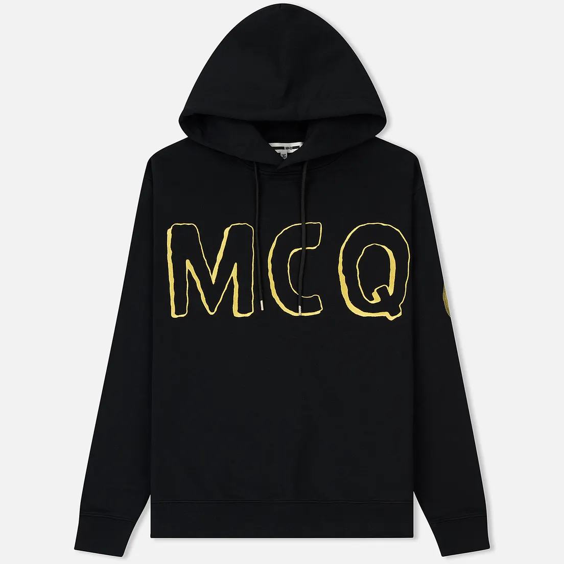 McQ Alexander McQueen Мужская толстовка Clean Hoodie 01 MCQ Font