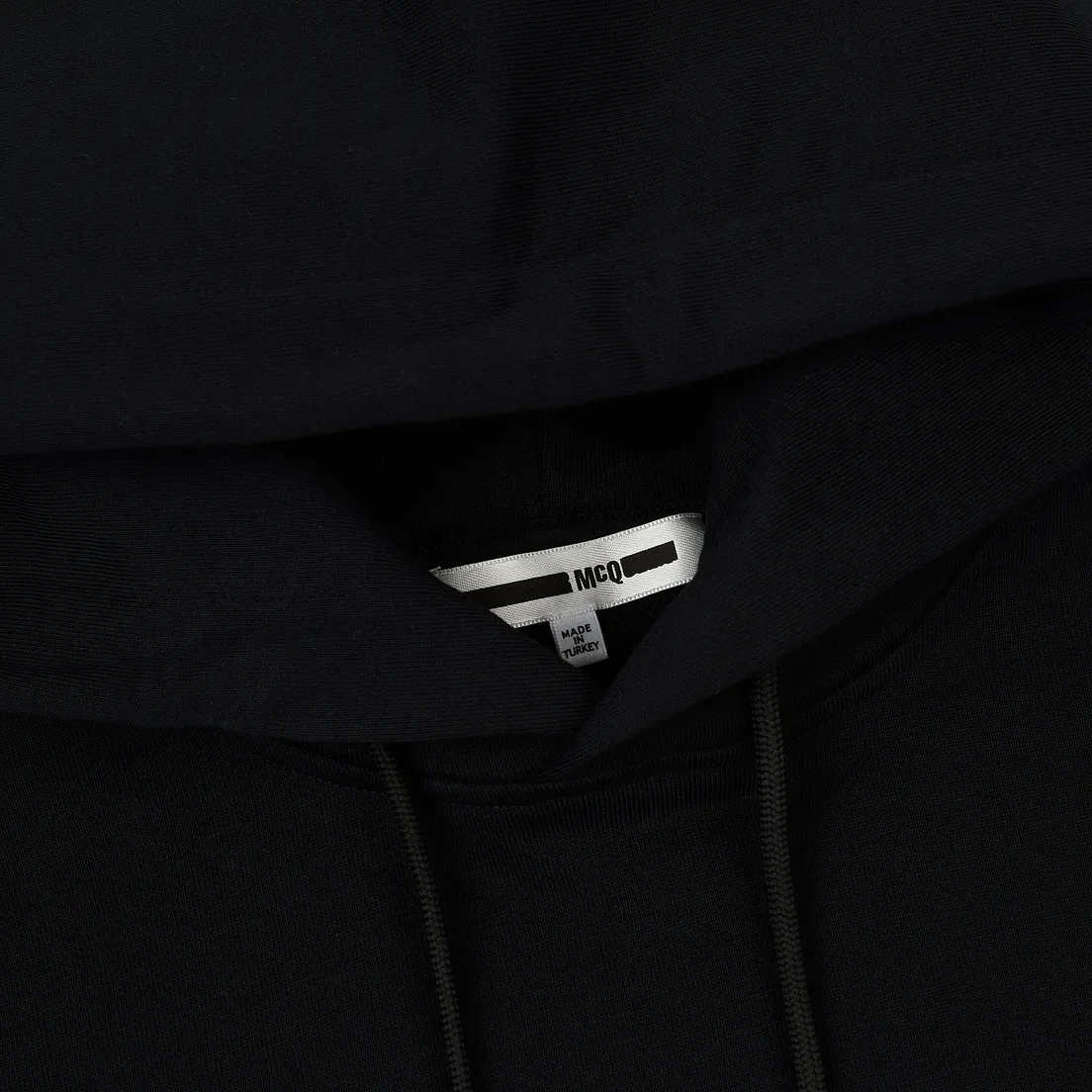 McQ Alexander McQueen Мужская толстовка Clean Hoodie 01 MCQ Font