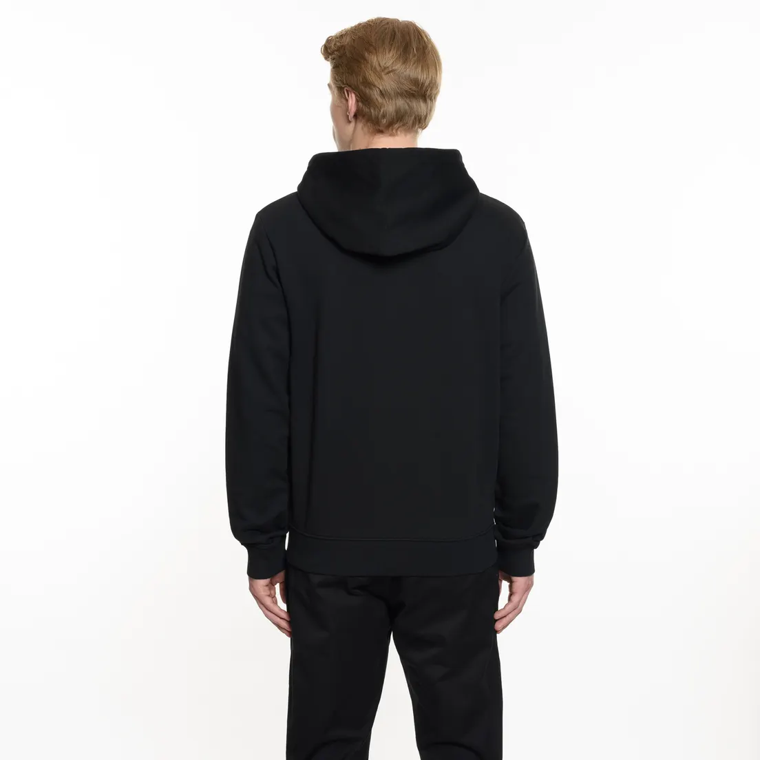 McQ Alexander McQueen Мужская толстовка Clean Zip Hoodie SG Swallow Badge