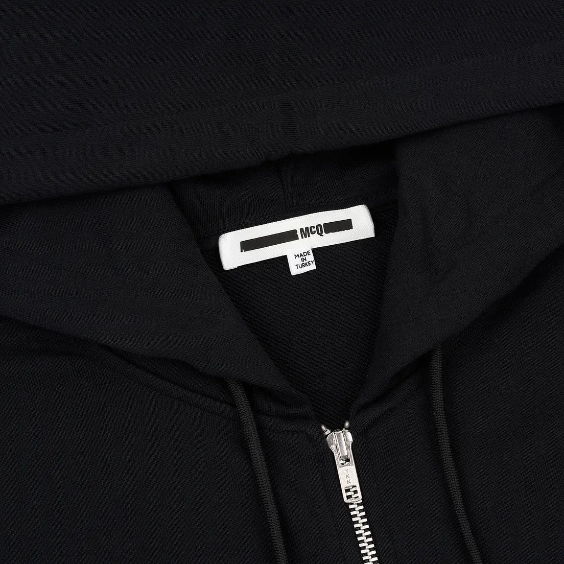 McQ Alexander McQueen Мужская толстовка Clean Zip Hoodie SG Swallow Badge