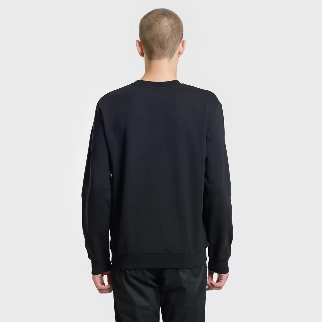 McQ Alexander McQueen Мужская толстовка Embossed Monster Big Crew Neck