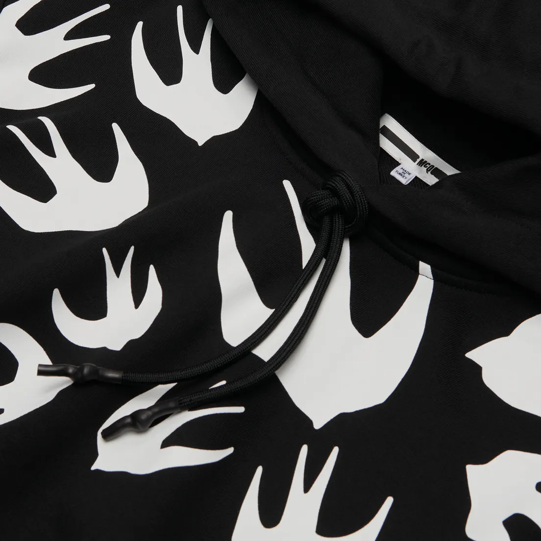 McQ Alexander McQueen Мужская толстовка Hoodie Swallow Swarm