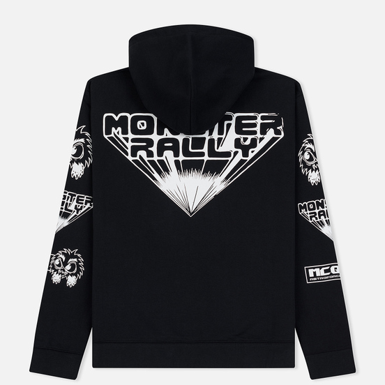 Мужская толстовка McQ Alexander McQueen Monster Rally Big Hoodie Darkest Black