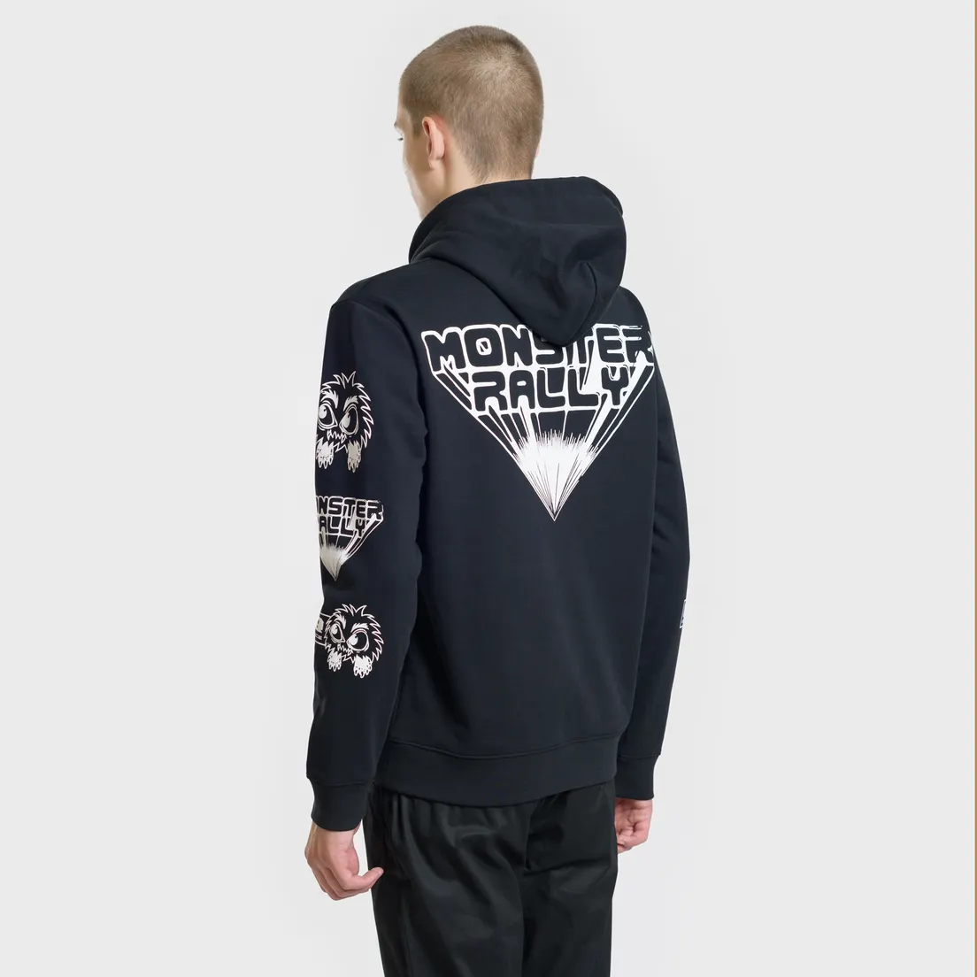 McQ Alexander McQueen Мужская толстовка Monster Rally Big Hoodie