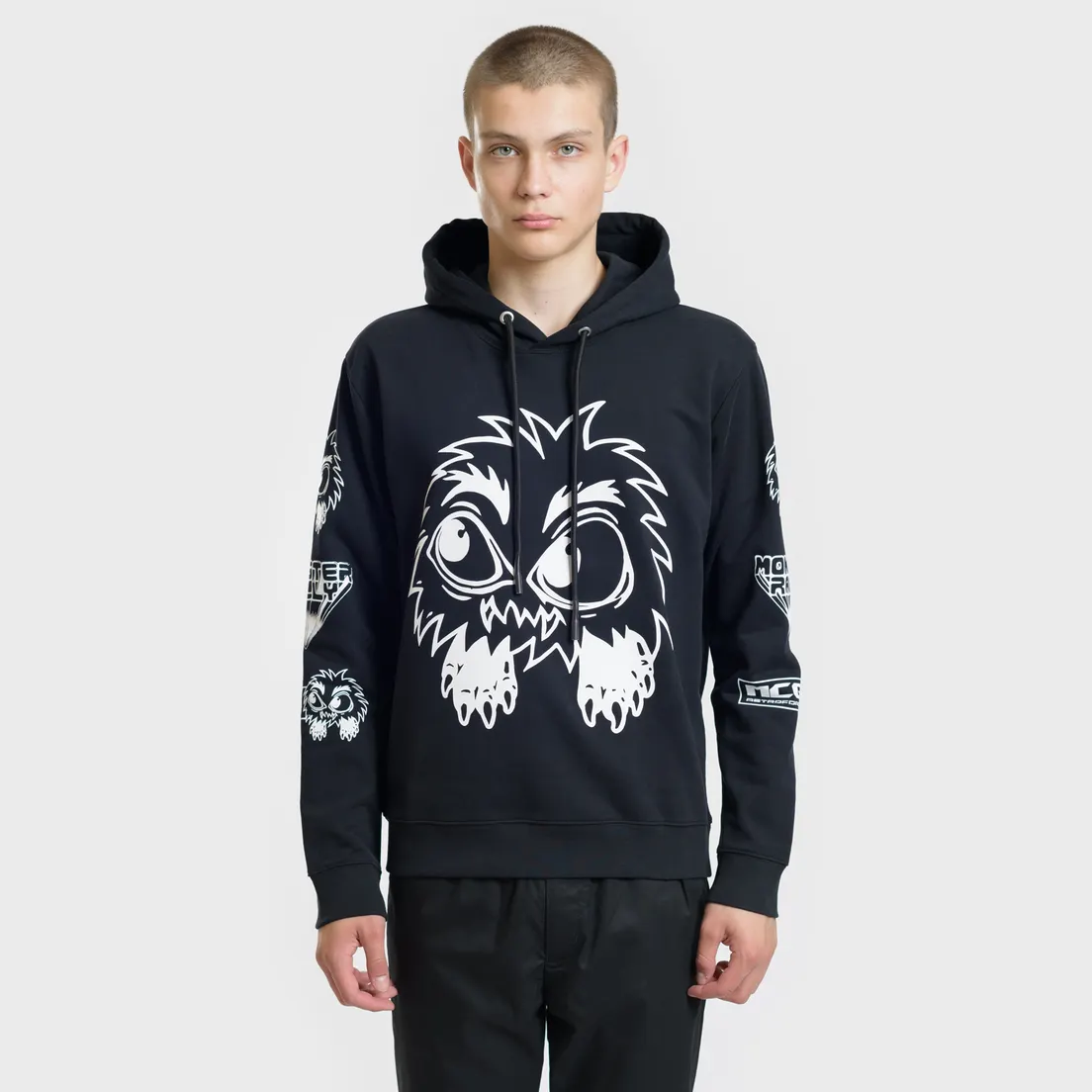McQ Alexander McQueen Мужская толстовка Monster Rally Big Hoodie
