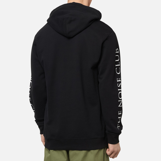 Мужская толстовка McQ Alexander McQueen Pullover Hoodie The Noise Club Darkest Black