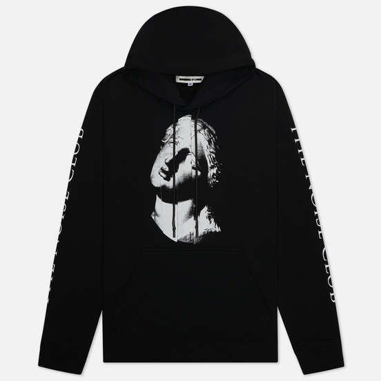 Мужская толстовка McQ Alexander McQueen Pullover Hoodie The Noise Club Darkest Black