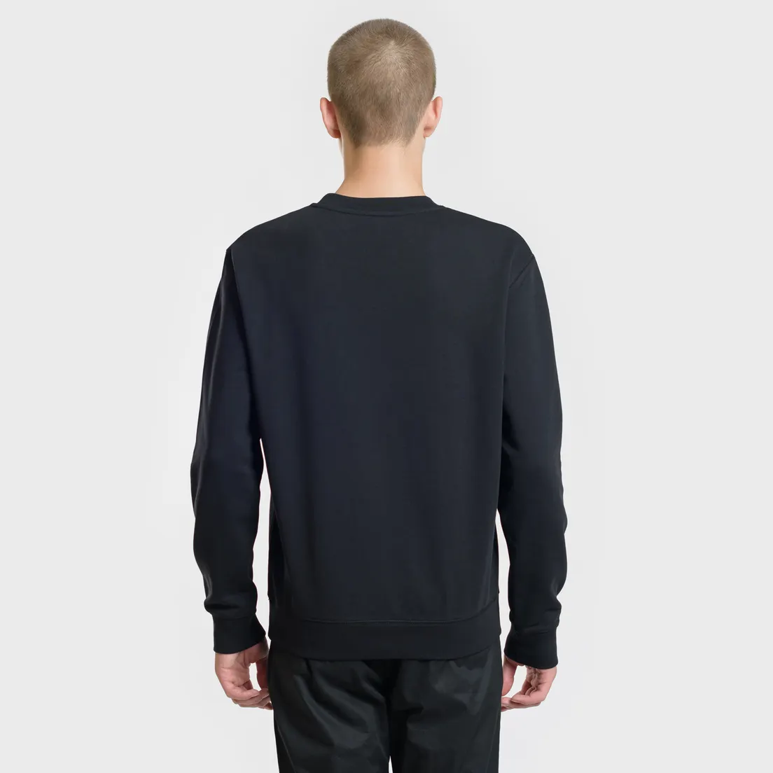 McQ Alexander McQueen Мужская толстовка Swallow Embroidery Coverlock Crew