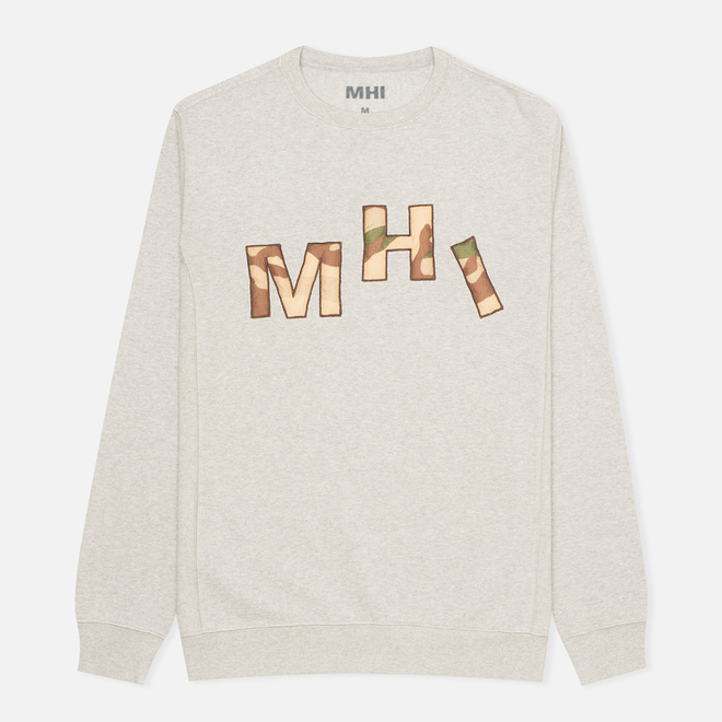 Мужская толстовка maharishi Camo Crew Grey Marl