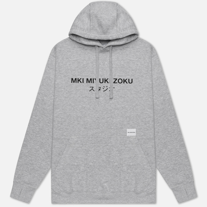 Мужская толстовка MKI Miyuki-Zoku, цвет серый, размер XXL
