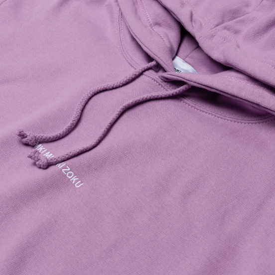 Мужская толстовка MKI Miyuki-Zoku Embroidered Logo Hoody Lilac