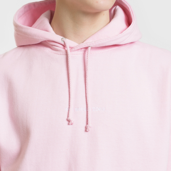 Мужская толстовка MKI Miyuki-Zoku Embroidered Logo Hoody Pink