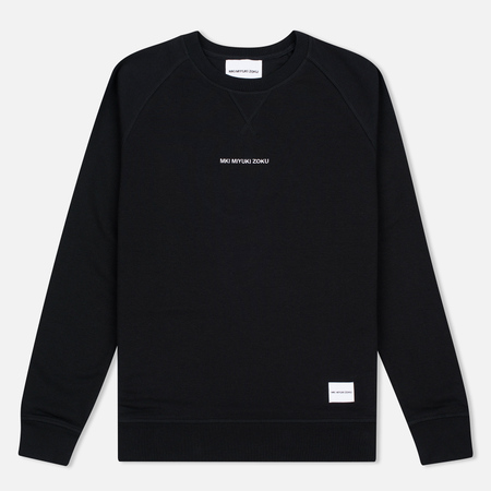 Мужская толстовка MKI Miyuki-Zoku Embroidered Logo Sweat Black