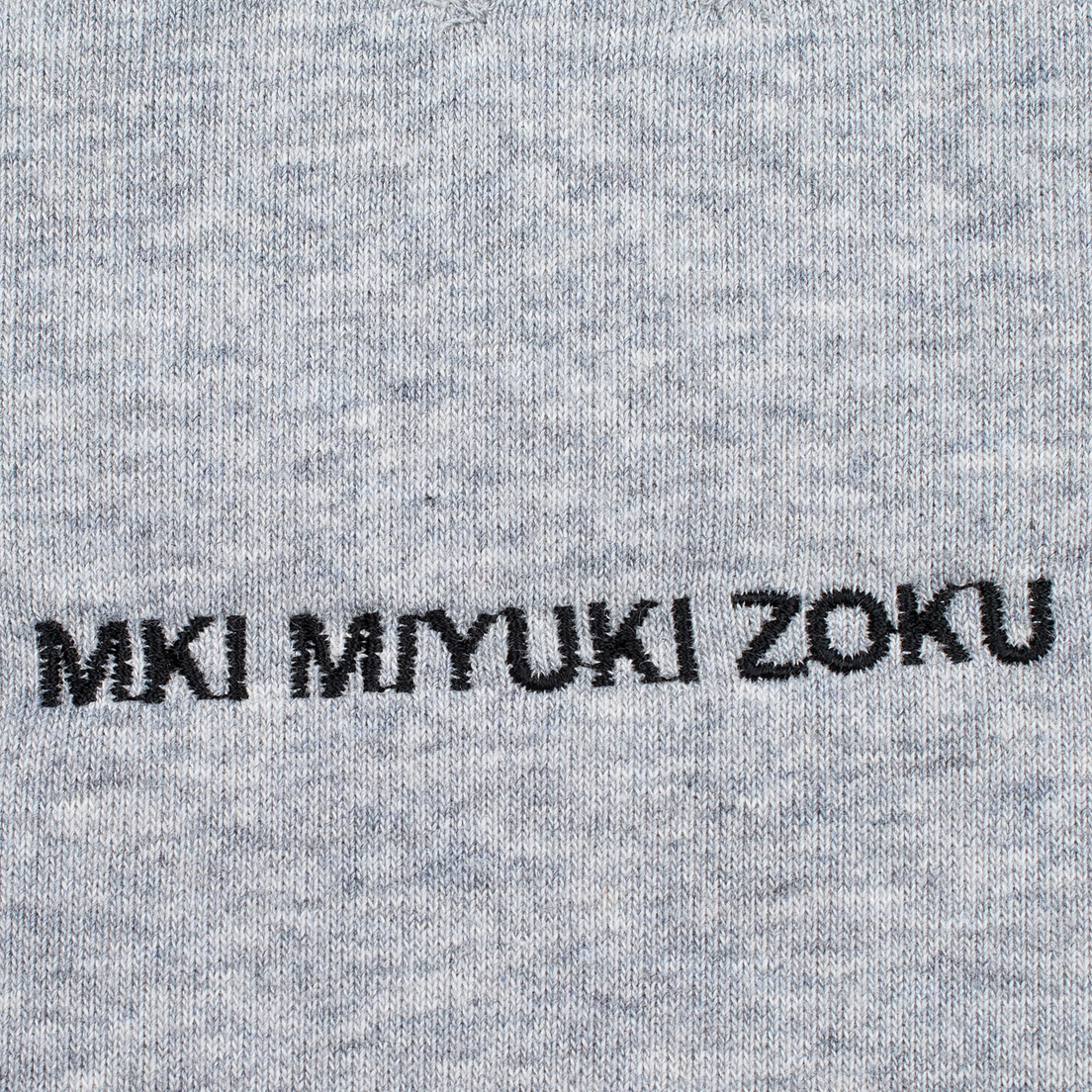 MKI Miyuki-Zoku Мужская толстовка Embroidered Logo Sweat