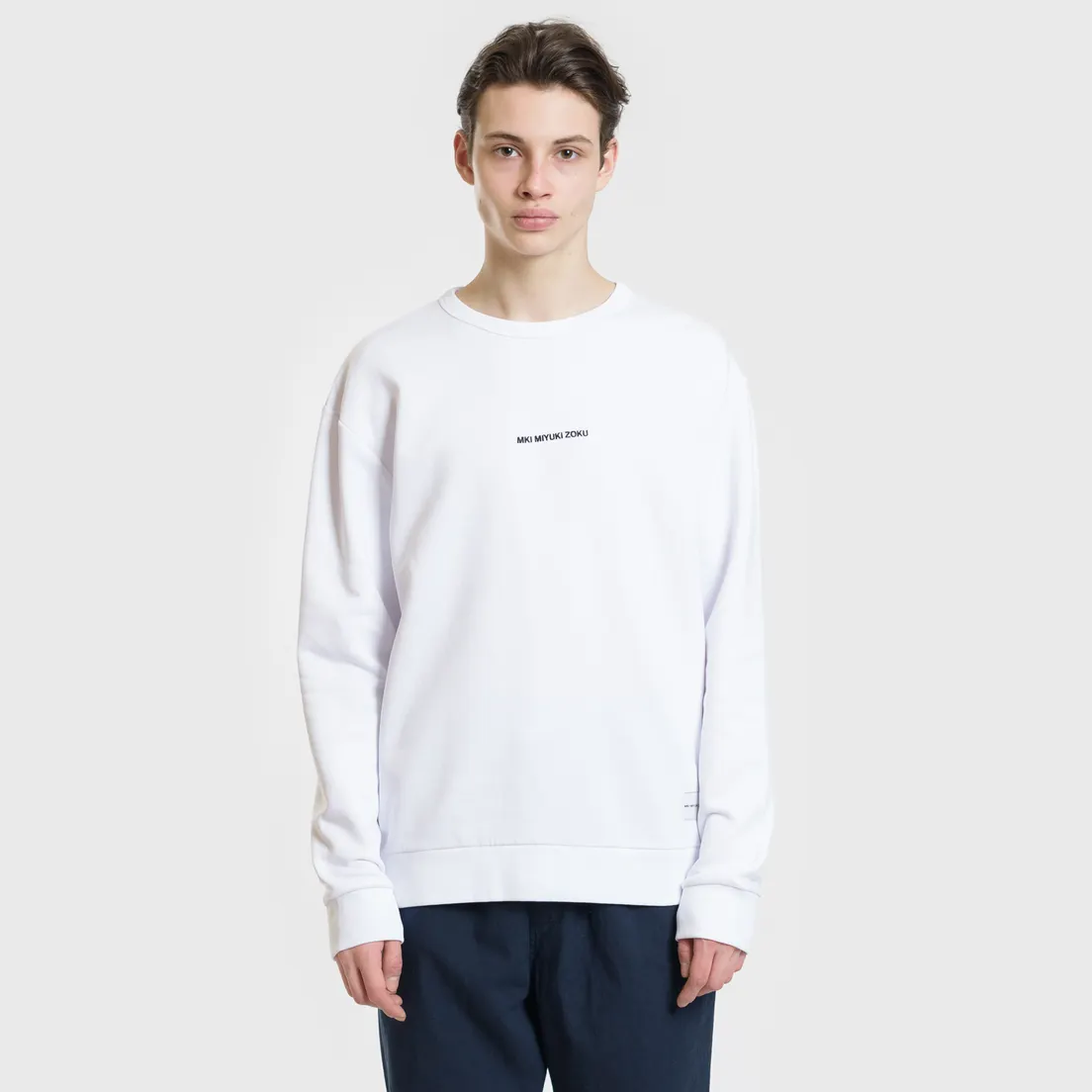 MKI Miyuki-Zoku Мужская толстовка Embroidered Logo Sweat