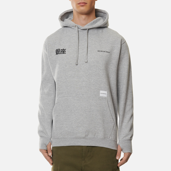 Мужская толстовка MKI Miyuki-Zoku Ginza Hoody Grey