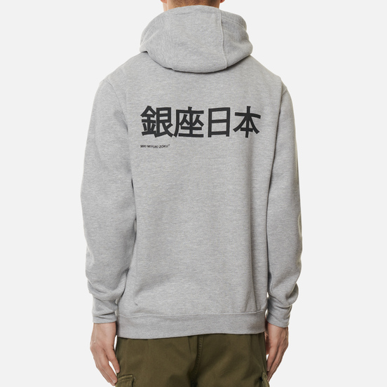 Мужская толстовка MKI Miyuki-Zoku Ginza Hoody Grey
