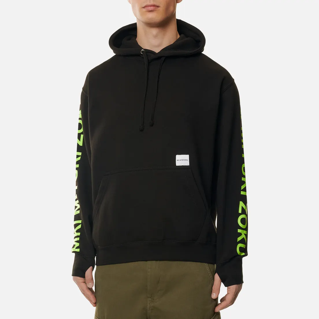 MKI Miyuki-Zoku Мужская толстовка Neon Logo Hoody