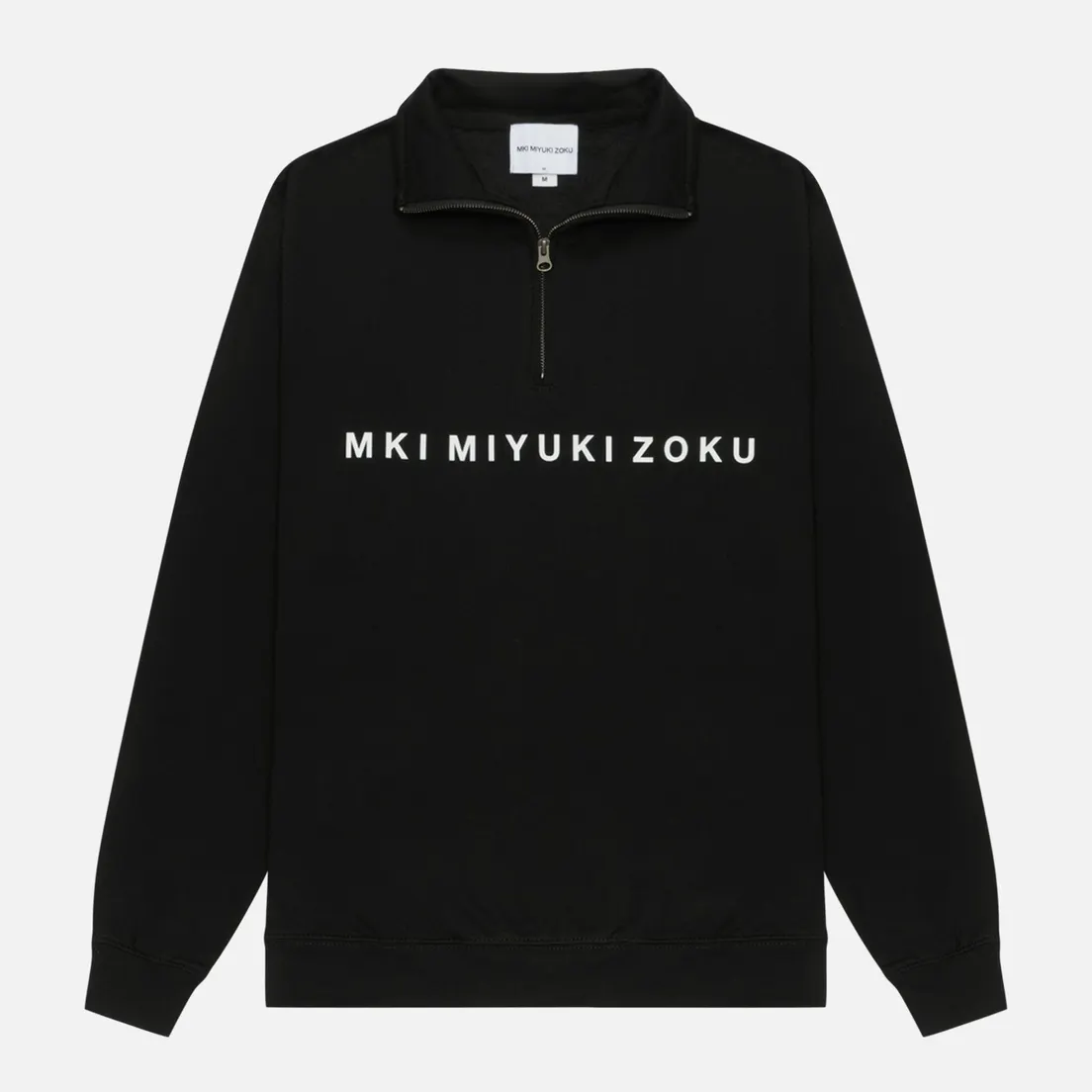 MKI Miyuki-Zoku Мужская толстовка Quarter Zip Sweater
