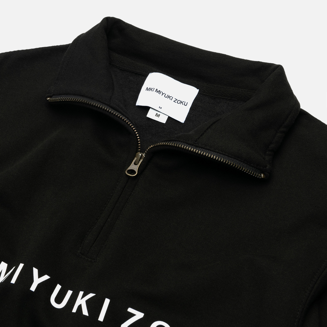 MKI Miyuki-Zoku Мужская толстовка Quarter Zip Sweater