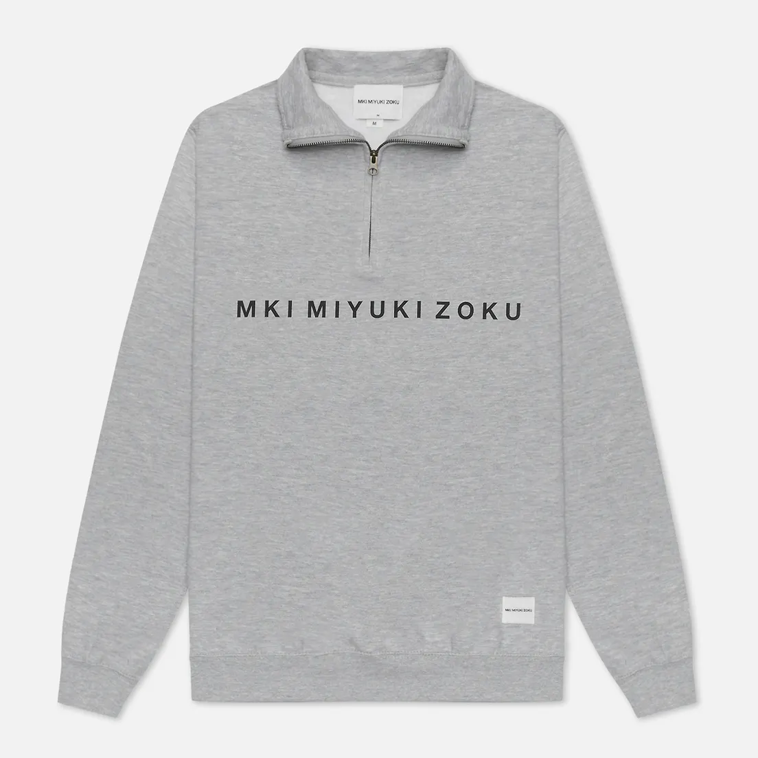 MKI Miyuki-Zoku Мужская толстовка Quarter Zip Sweater