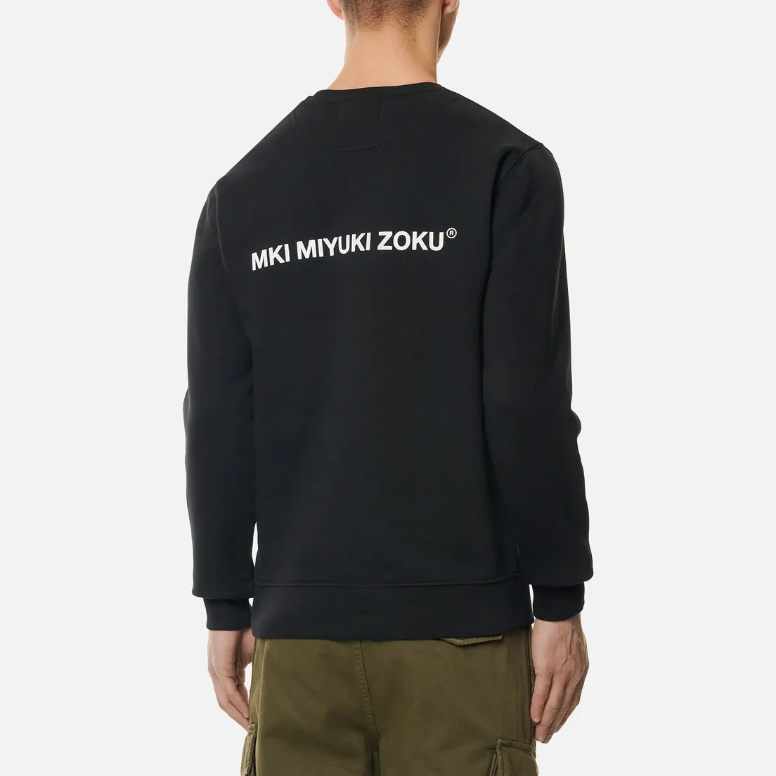 MKI Miyuki-Zoku Мужская толстовка Registered Logo Crew