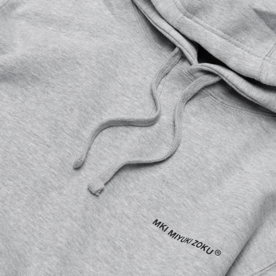 Мужская толстовка MKI Miyuki-Zoku Registered Logo Hoody Grey
