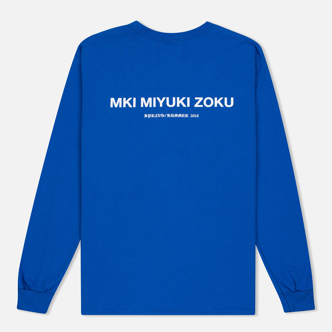 MKI Miyuki-Zoku Мужская толстовка SS 16 Long Sleeve