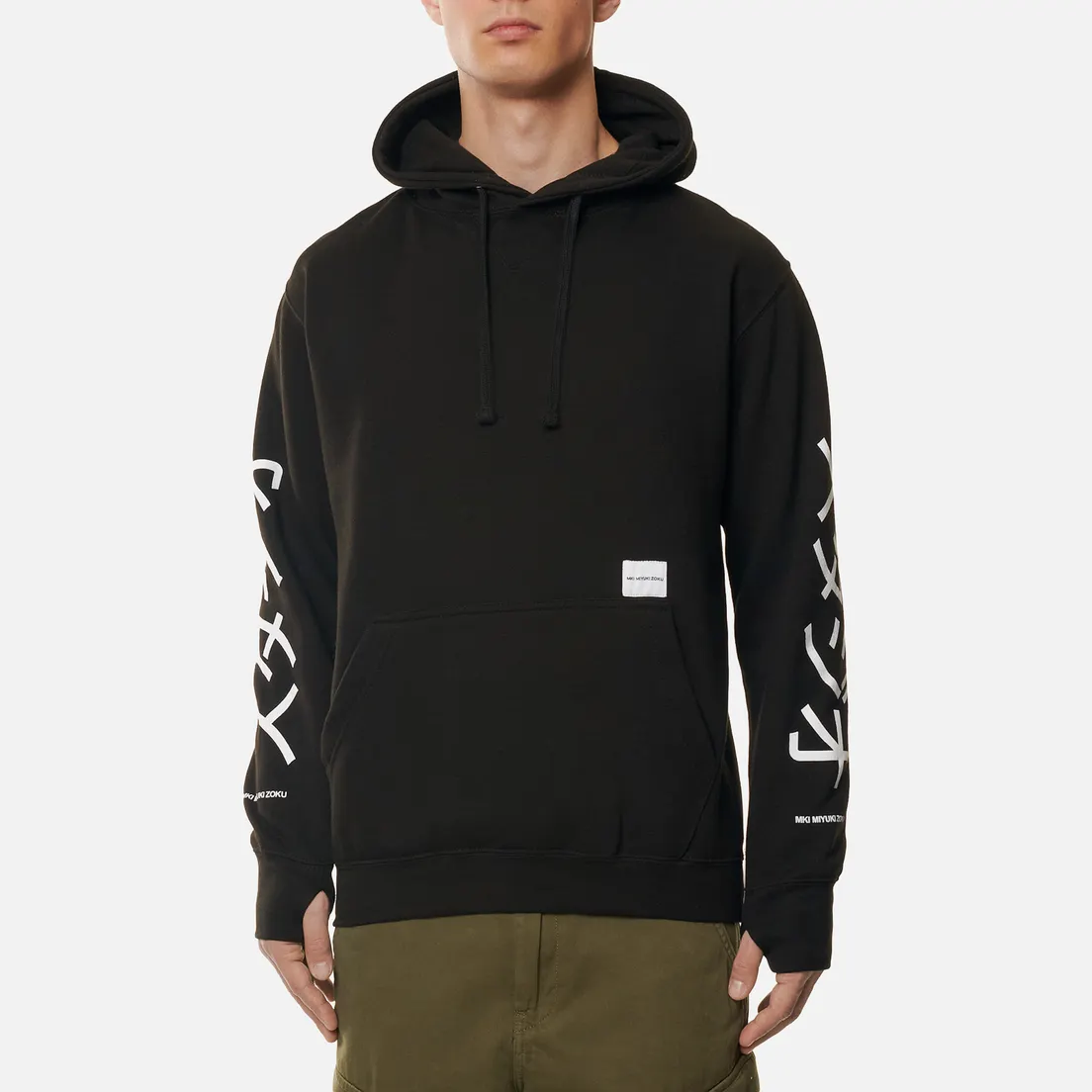 MKI Miyuki-Zoku Мужская толстовка Symbol Arm Hoody