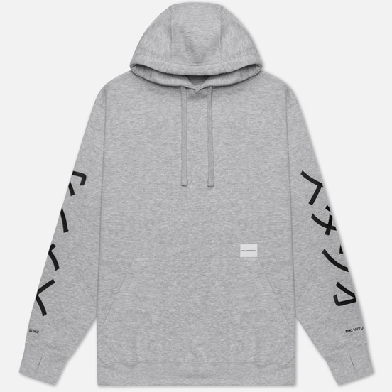 Мужская толстовка MKI Miyuki-Zoku Symbol Arm Hoody Grey